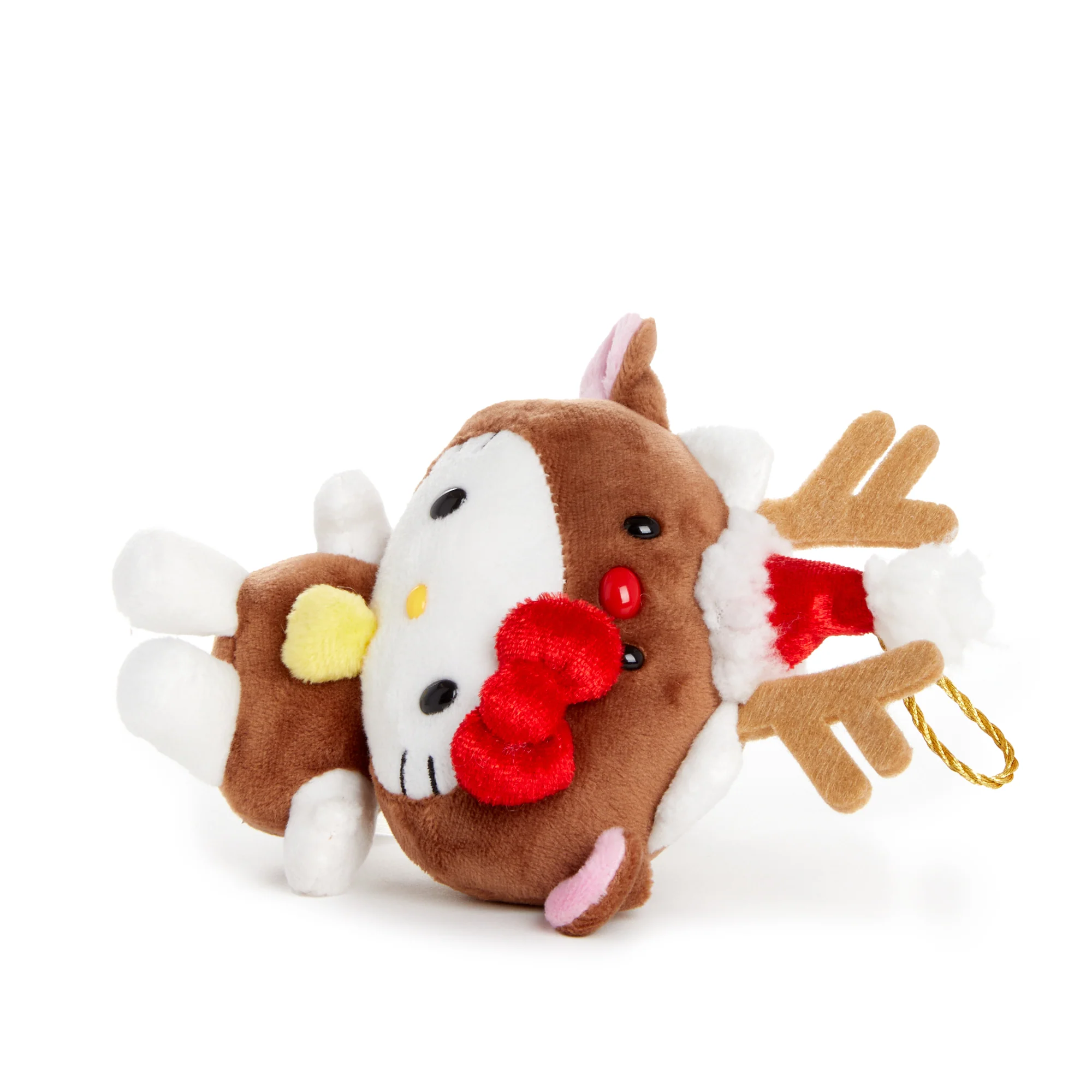 Hello Kitty Plush Reindeer Ornament - Image 4