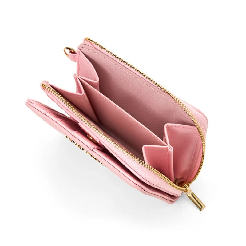 Hello Kitty Quilted Bi-Fold Wallet (Pink) - Image 3