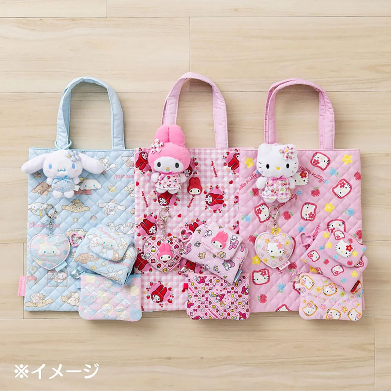 Hello Kitty Tote Bag (Retro Quilt Series) - Image 2