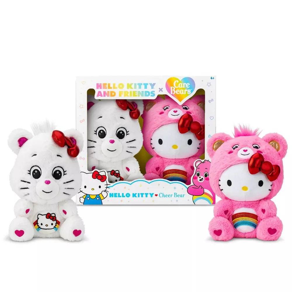 Hello Kitty x Care Bears 2-pc Boxed Plush Set - Image 3