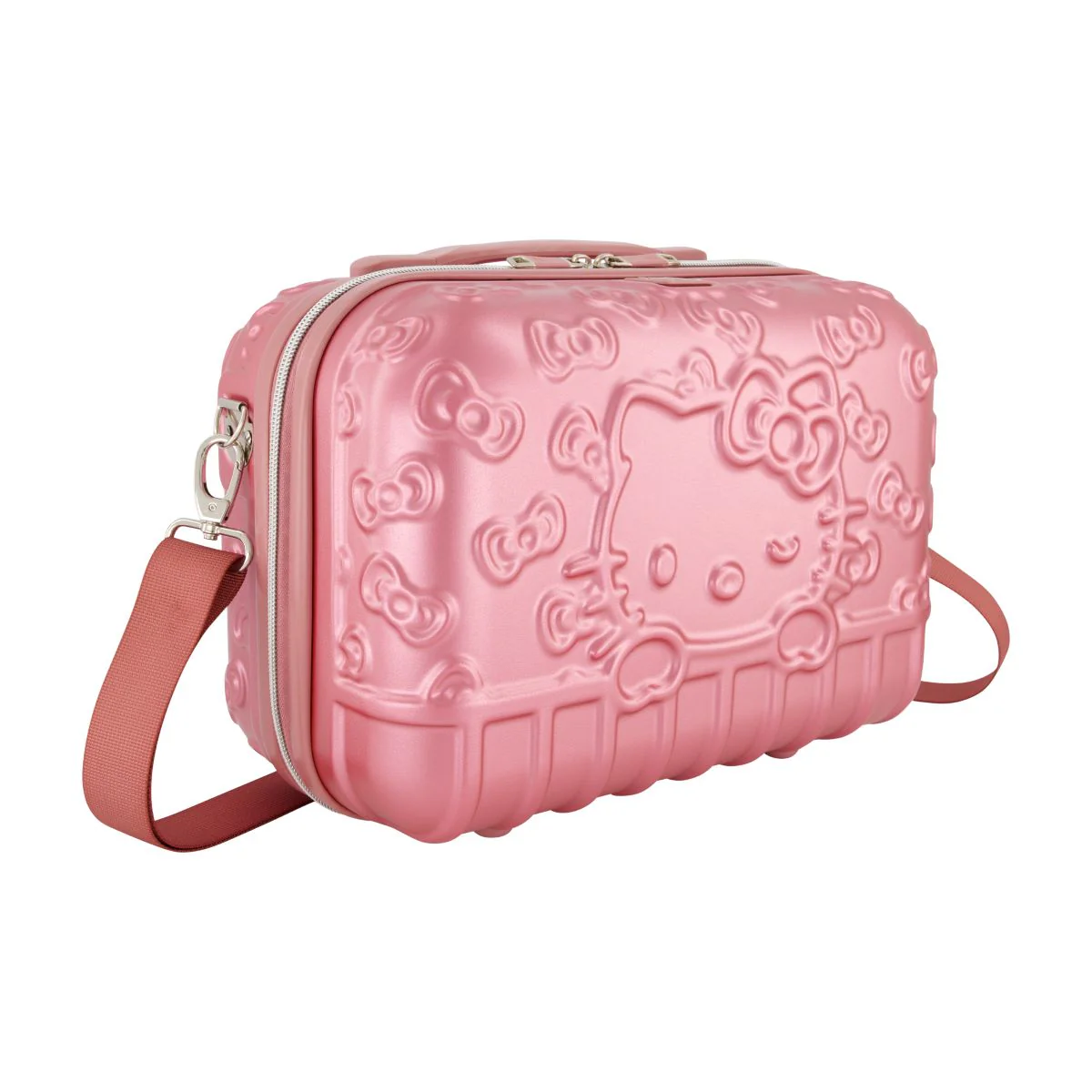 Hello Kitty x FUL Pink Molded Carry-On Train Case - Image 6