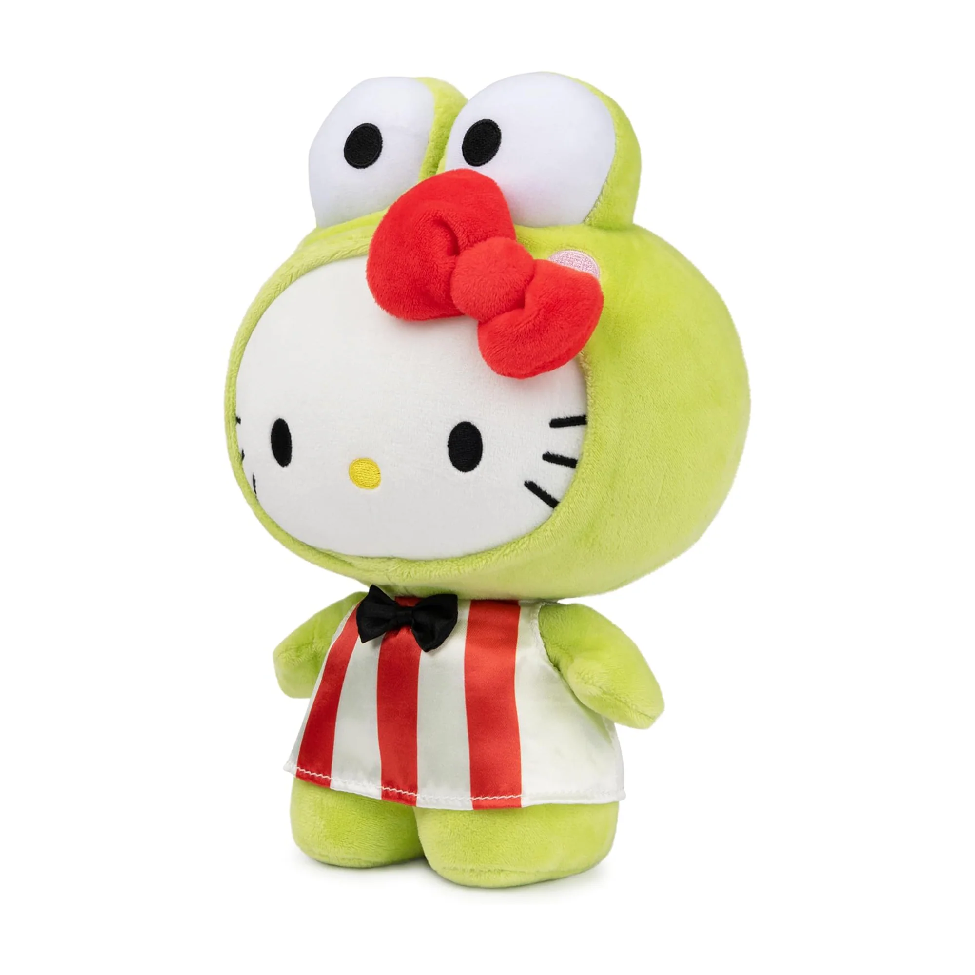 Hello Kitty x GUND 10" Plush (Keroppi Costume) - Image 5