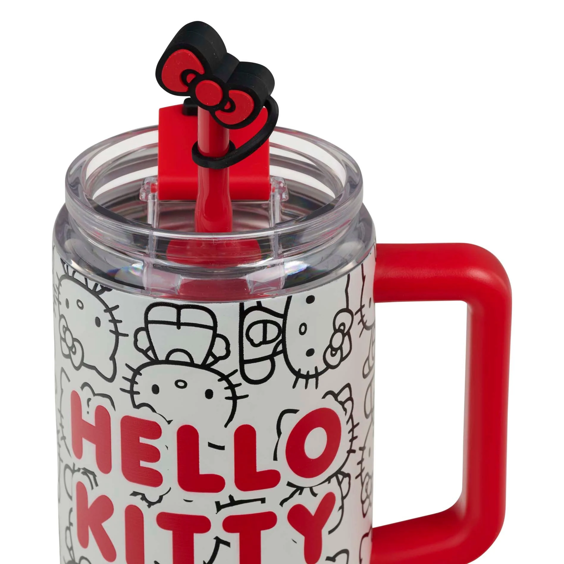 Hello Kitty x Igloo Classic 32oz Flip ‘n’ Sip Travel Mug (Red) - Image 3