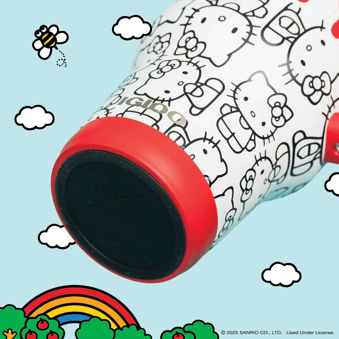 Hello Kitty x Igloo Classic 32oz Flip ‘n’ Sip Travel Mug (Red) - Image 7