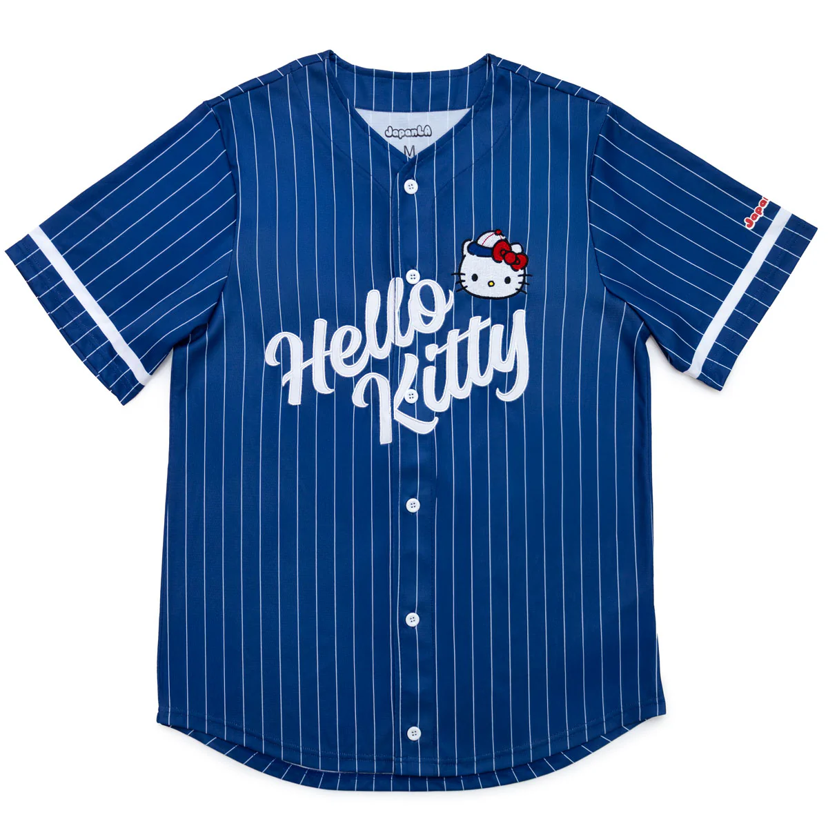 Hello Kitty x JapanLA Baseball Jersey (Blue) - Image 3