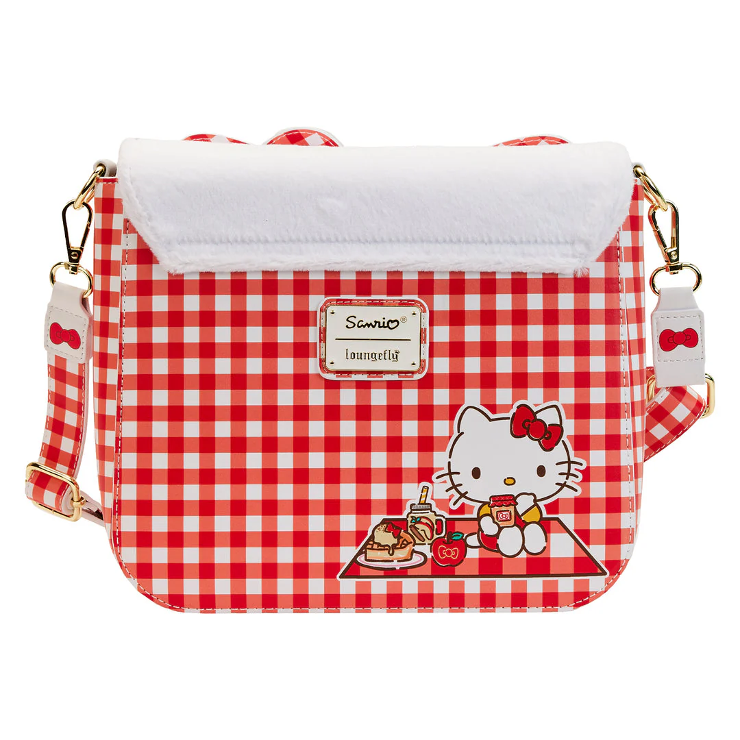 Hello Kitty x Loungefly Gingham Crossbody Bag - Image 2