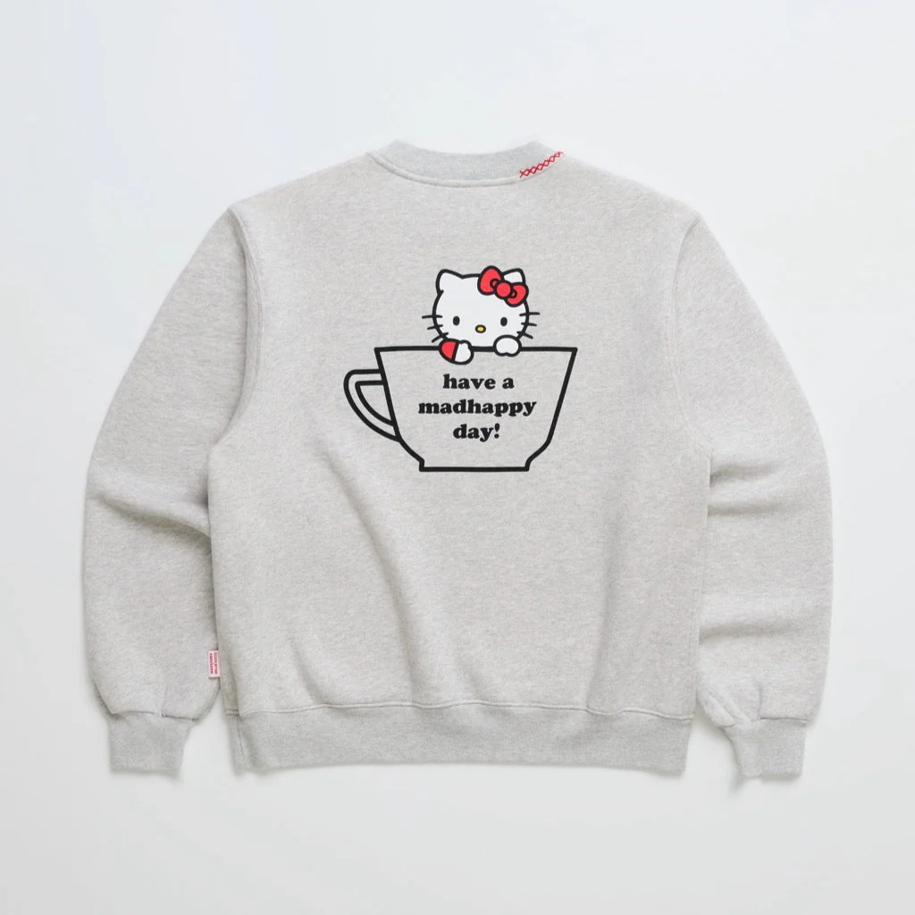 Hello Kitty x Madhappy Midweight Fleece Crewneck (Campus)