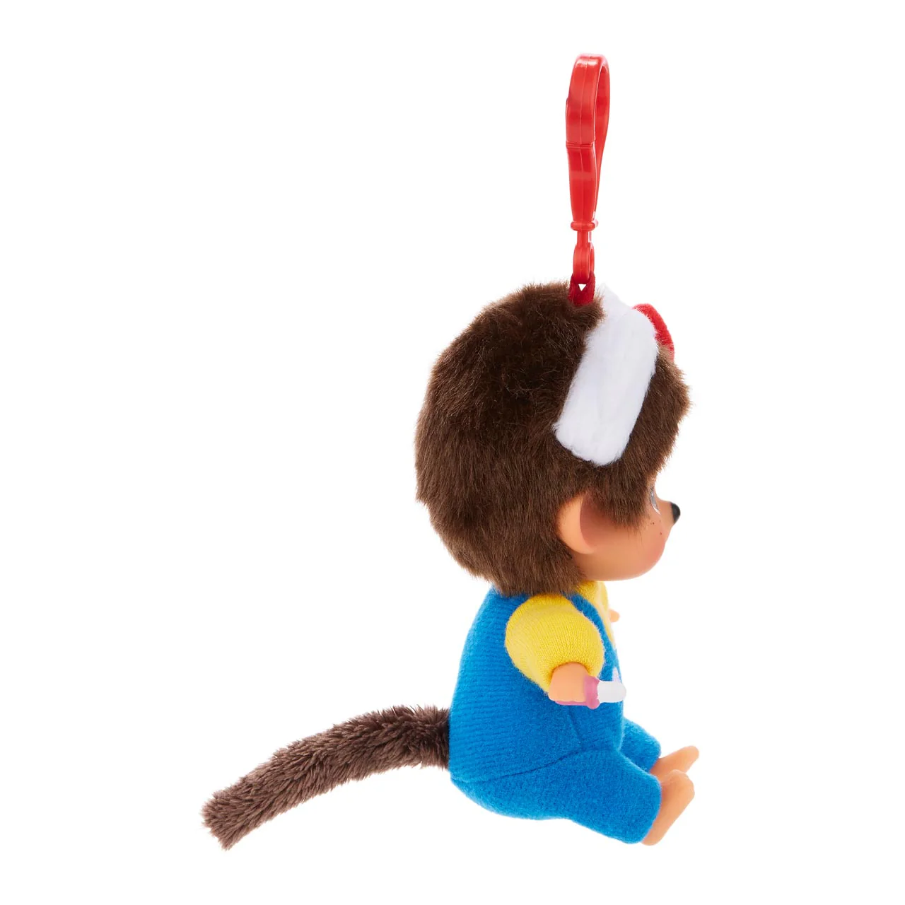 Hello Kitty x Monchhichi Plush Mascot Clip (Monchhichi) - Image 4