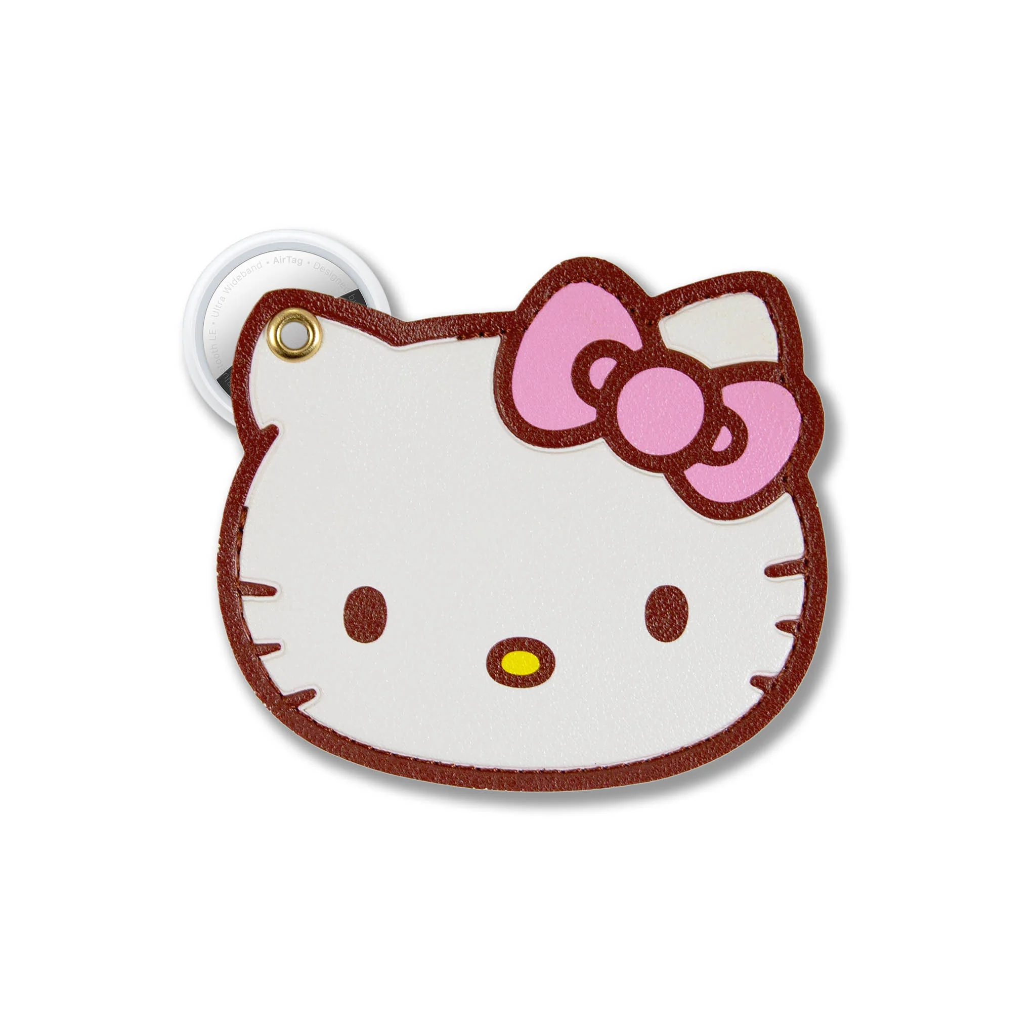 Hello Kitty x Sonix Pink Bows AirTag Keychain (Pink Face) - Image 3