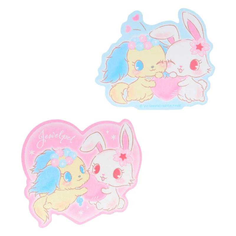 Jewelpet 16-pc Sticker Pack (Heisei Fluffy Heart Series) - Image 3