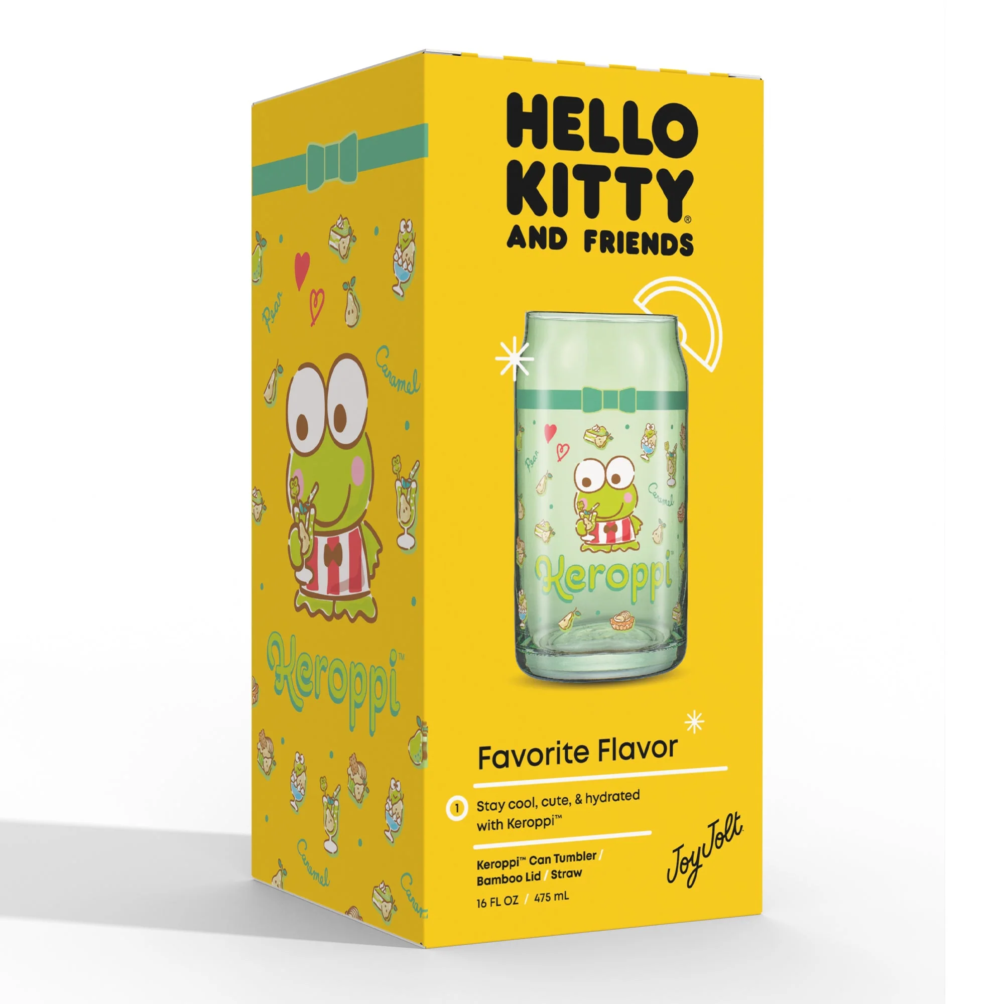 Keroppi Favorite Flavor Lidded Glass Tumbler - Image 10