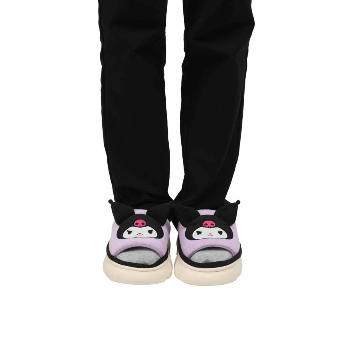 Kuromi 3D Cloud Loungewear Slides - Image 9