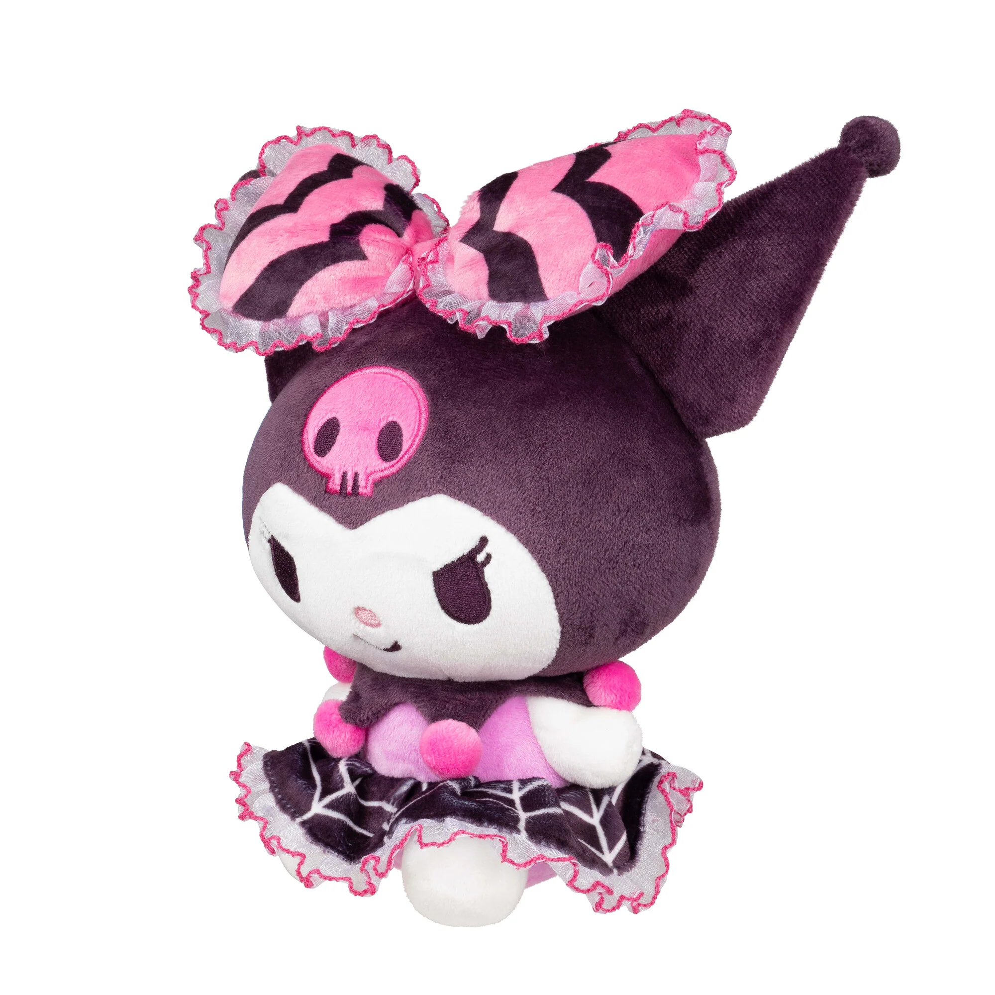 Kuromi 8" Halloween Plush (Spider Web Dress) - Image 4