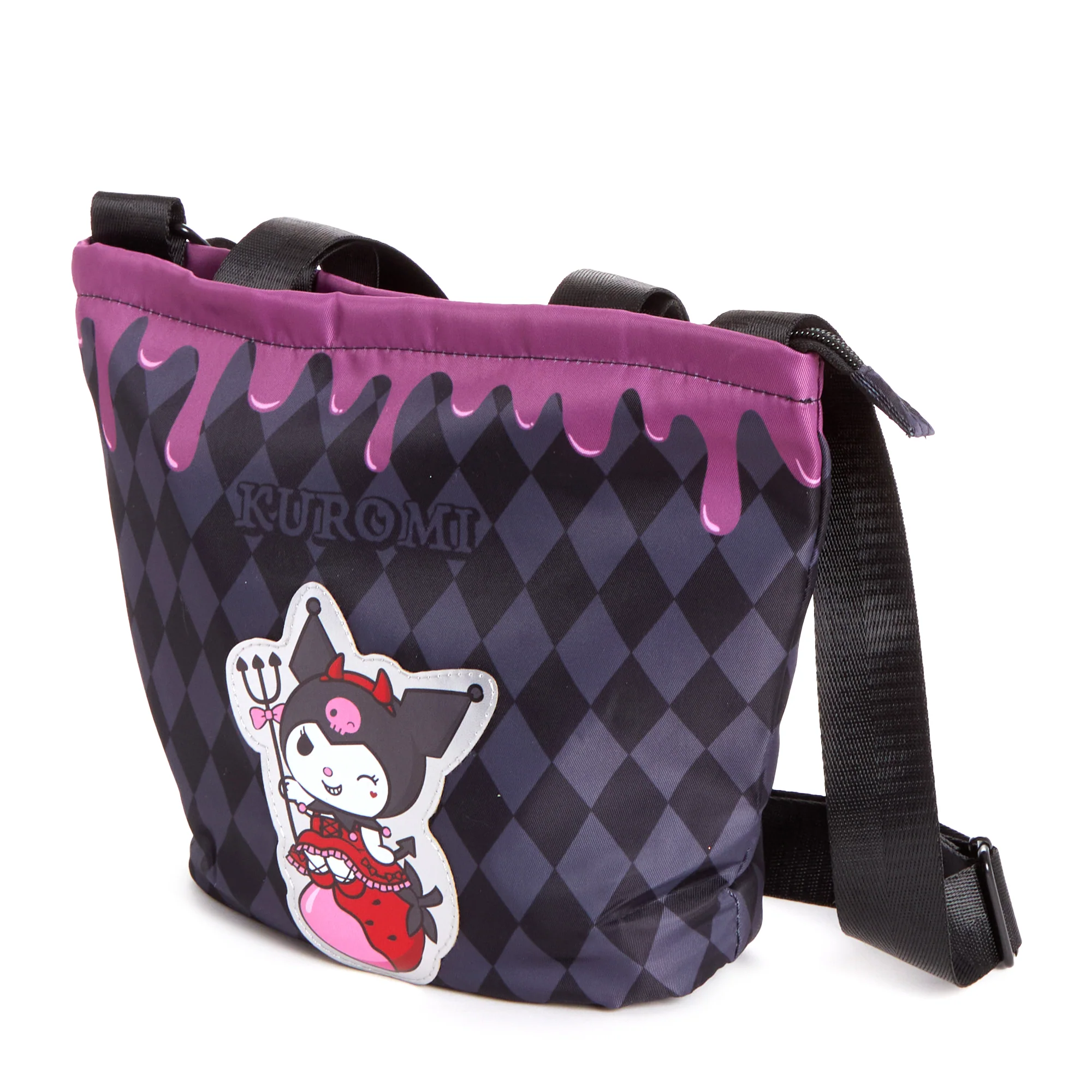 Kuromi Crossbody Bag (Strawberry Treat Series) - Image 2