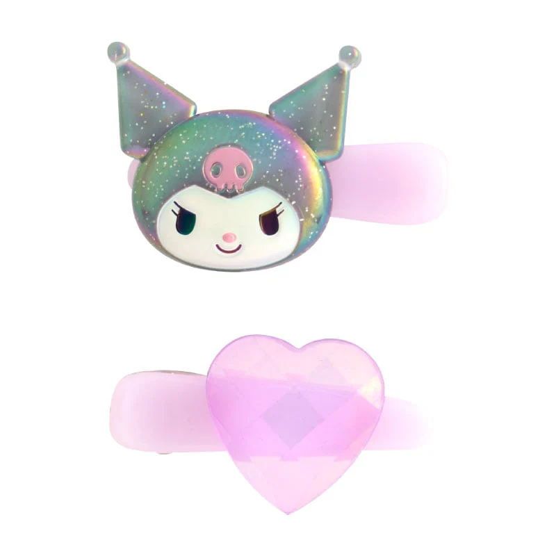 Kuromi Micro Mini Hair Clips
