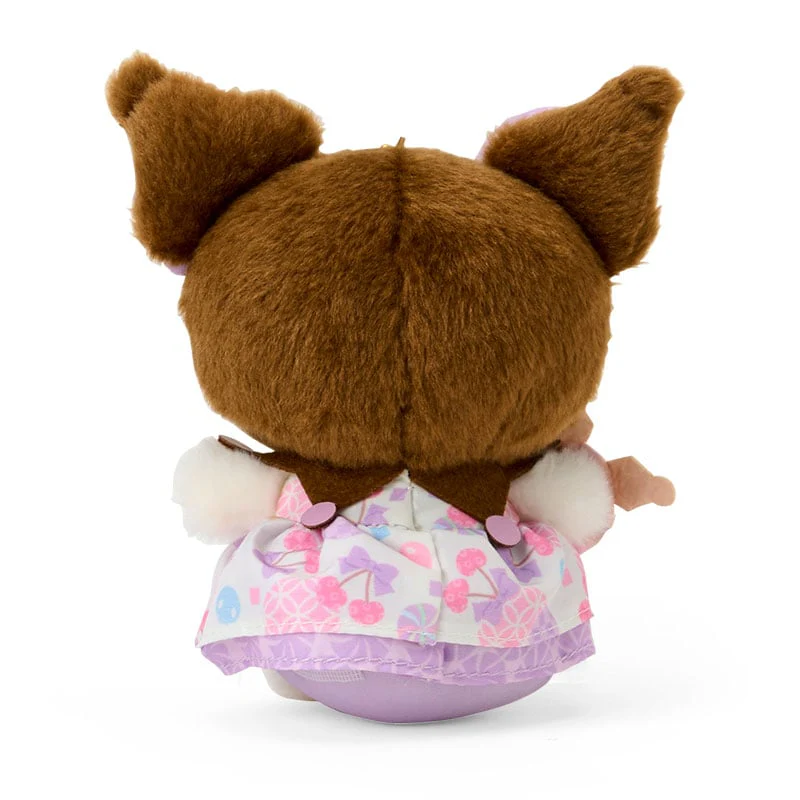 Kuromi Plush Mascot Keychain (Retro Pastel Series) - Image 4