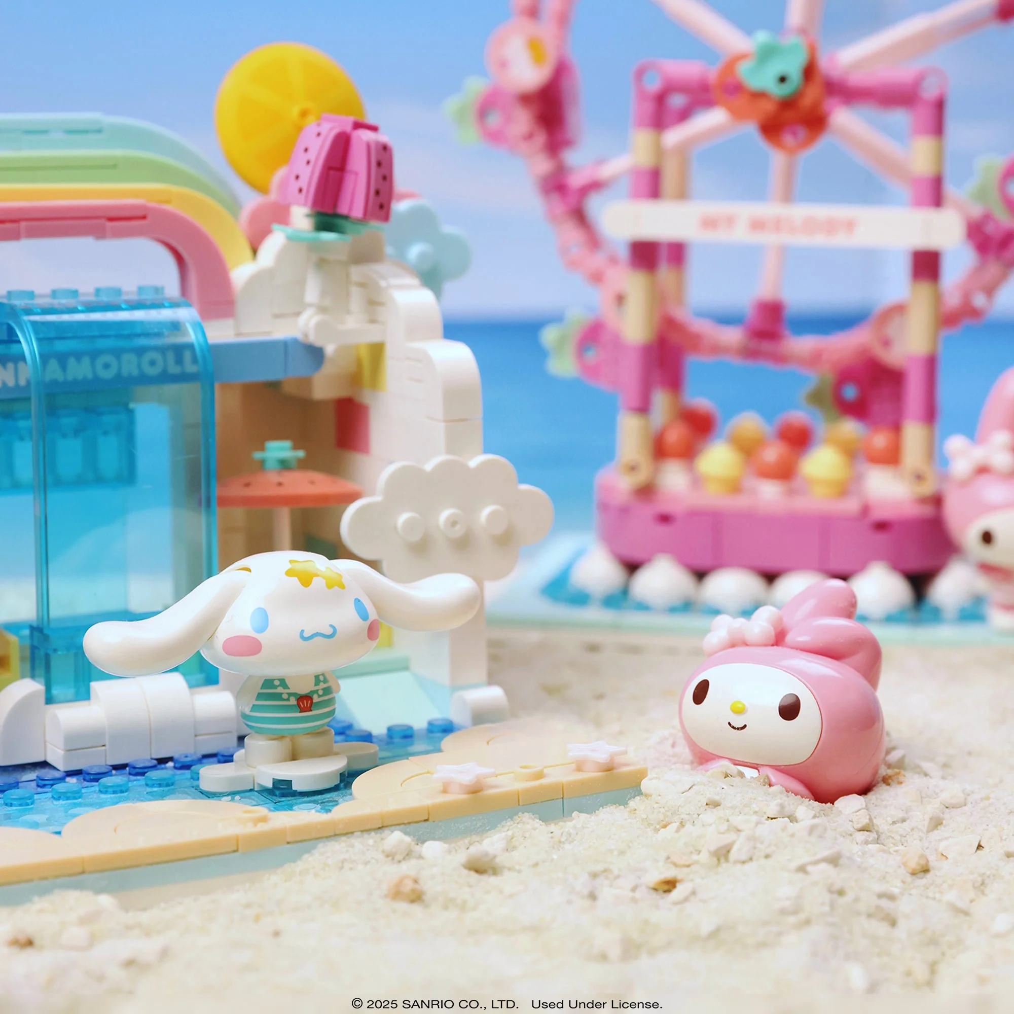 Kuromi Summer Wunderland Mini Building Blocks (Parfait Fountain) - Image 6