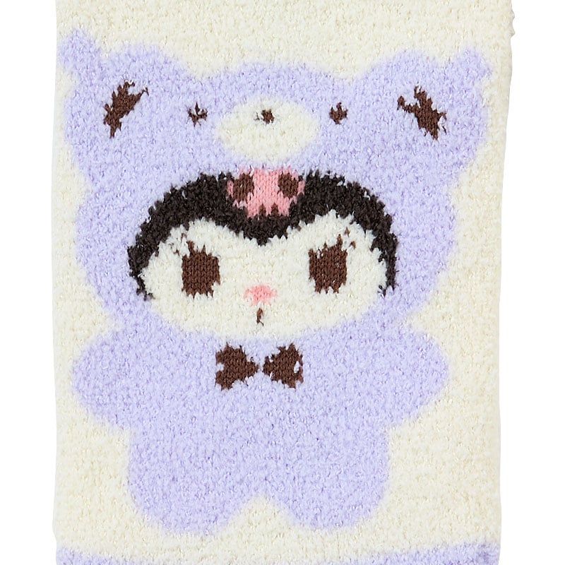 Kuromi Teddy Bear Cozy Ankle Socks - Image 2