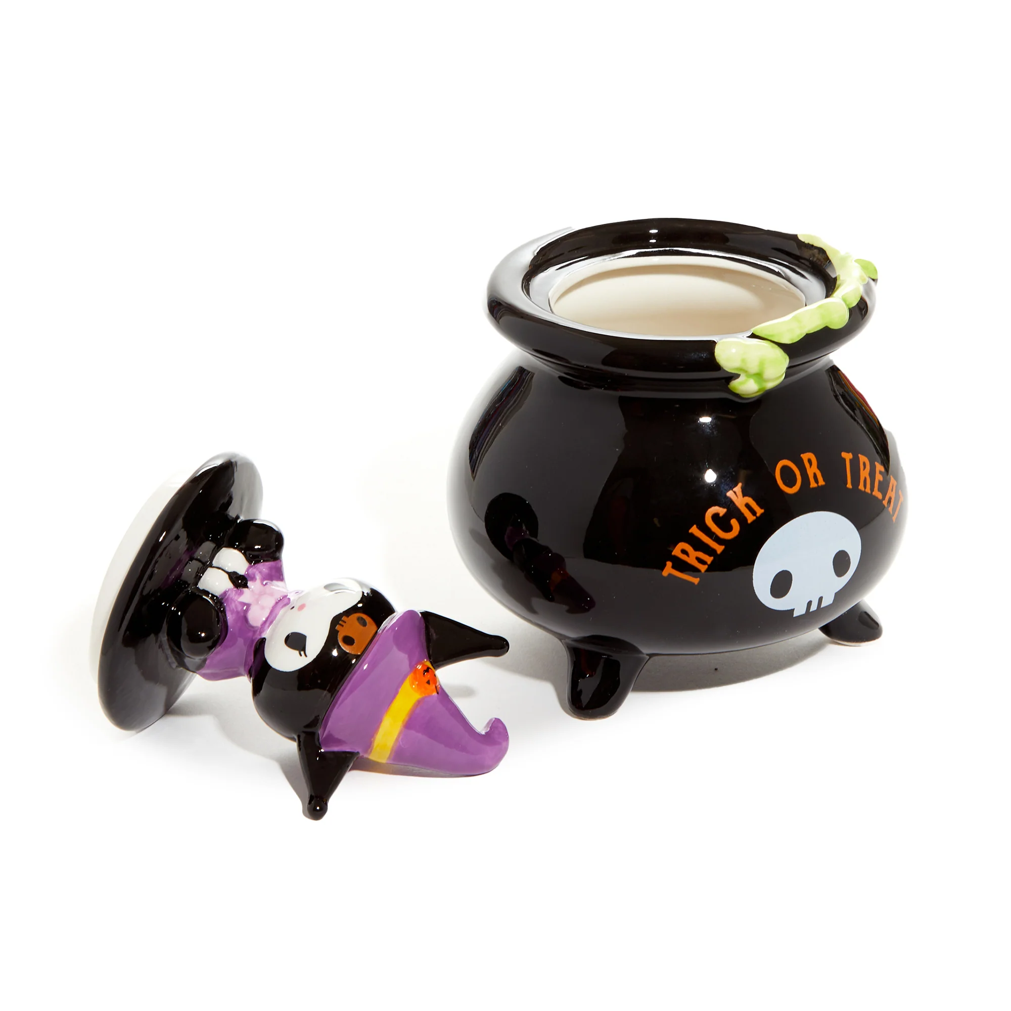 Kuromi Witch Lidded Ceramic Candy Bowl - Image 3