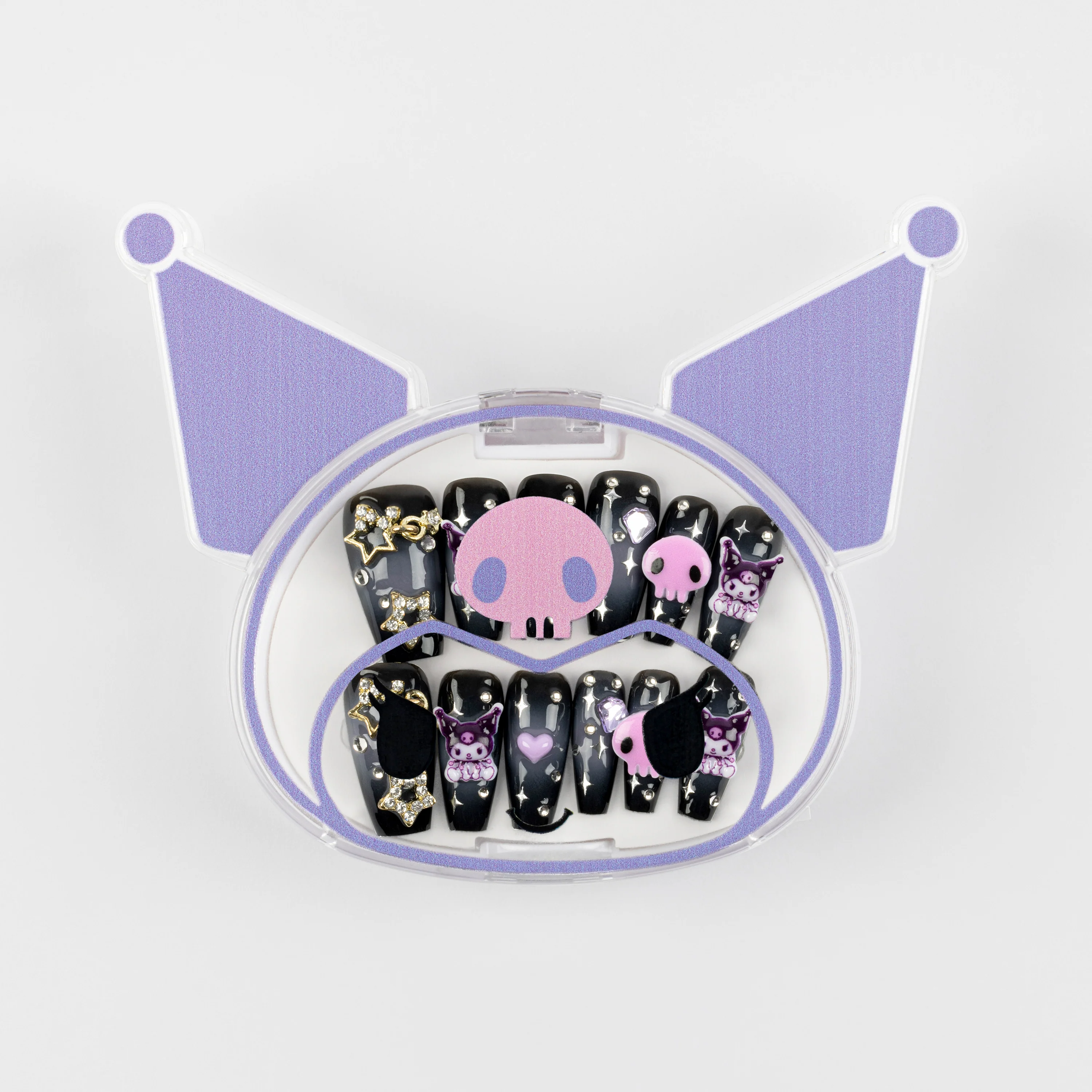 Kuromi x 3H Nails 3D Press-On Nails (Long)