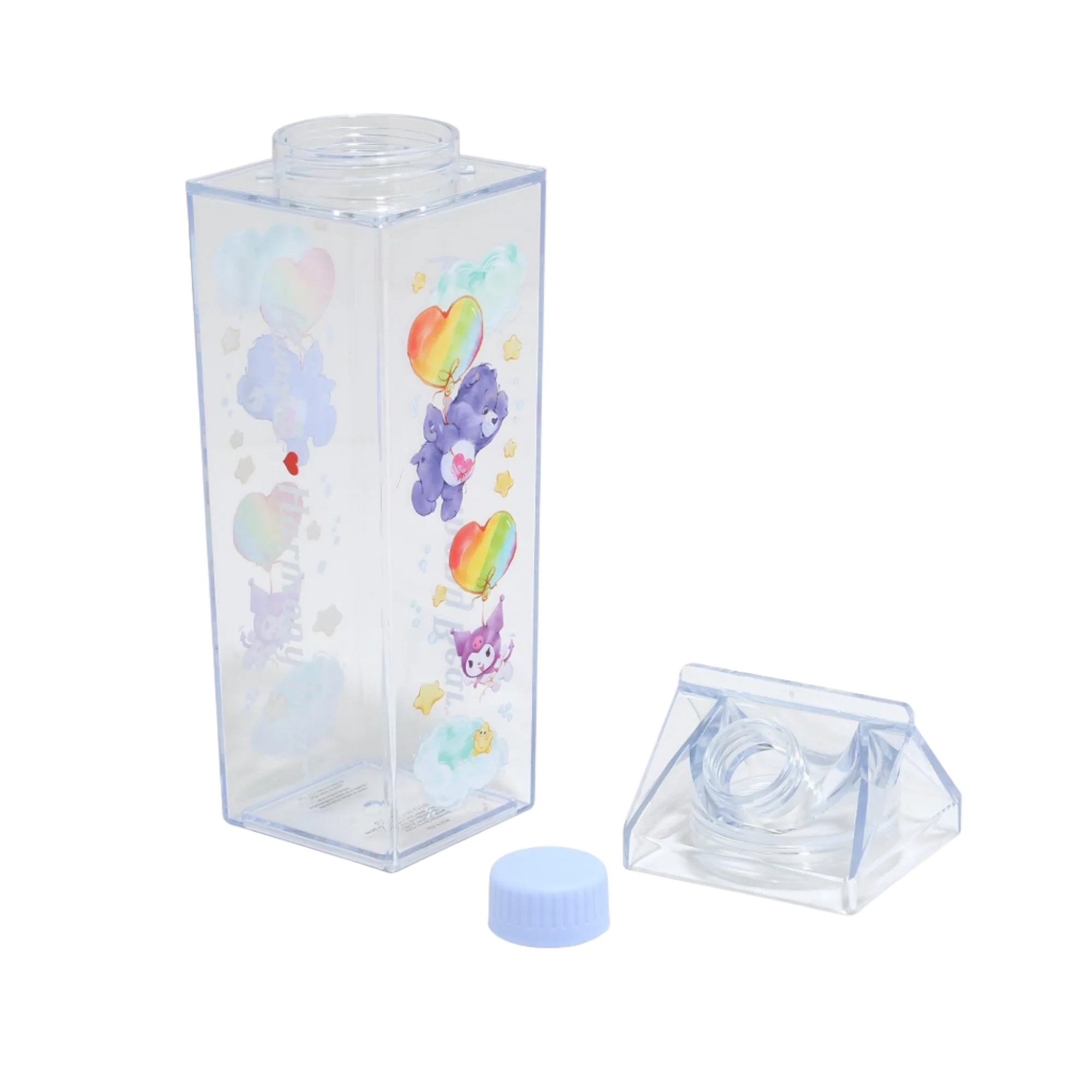 Kuromi x Care Bears Milk Carton Water Bottle - Image 2
