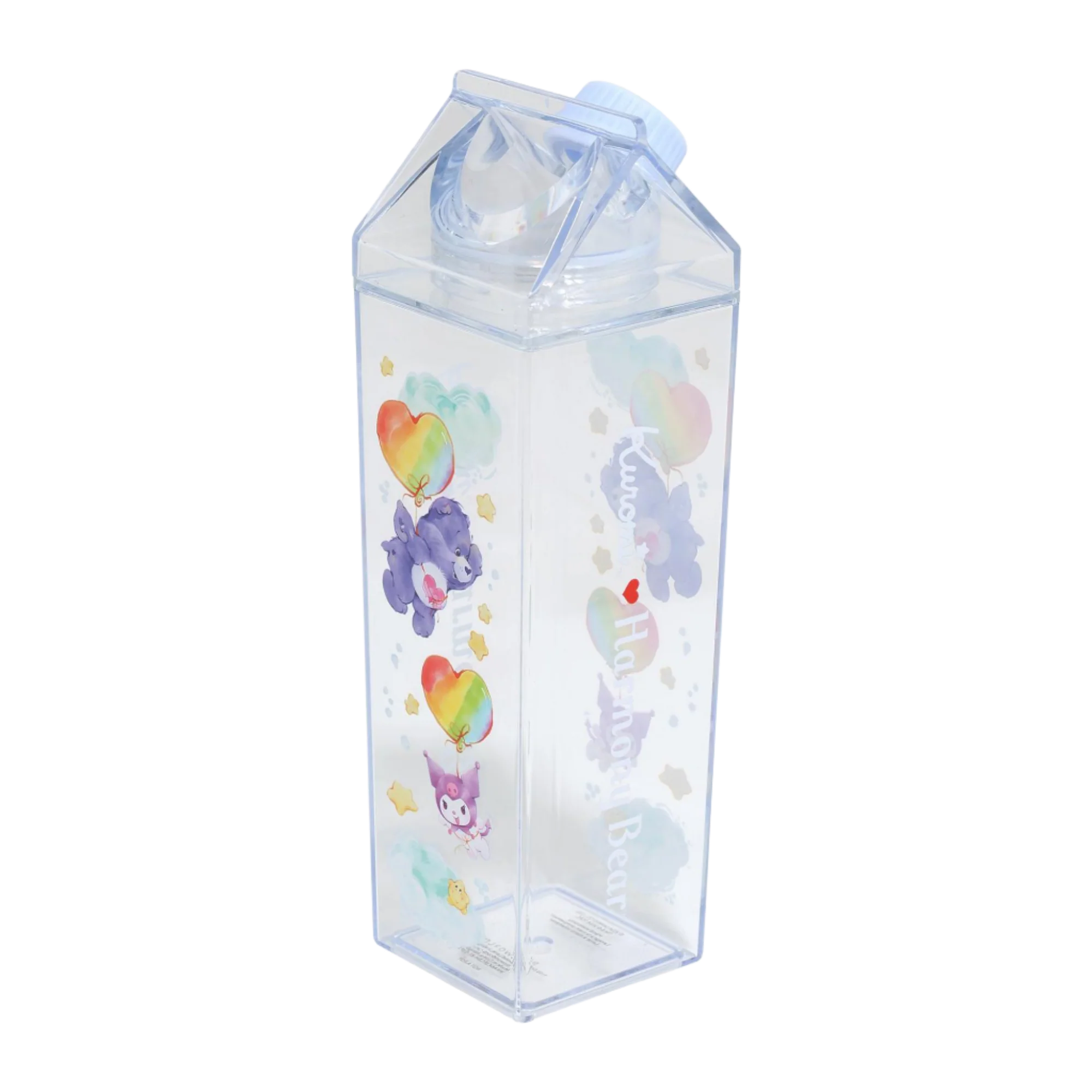 Kuromi x Care Bears Milk Carton Water Bottle - Image 3