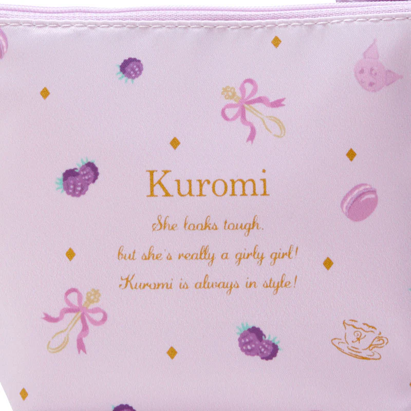Kuromi Zipper Pouch (Tea Room Series) - Image 6