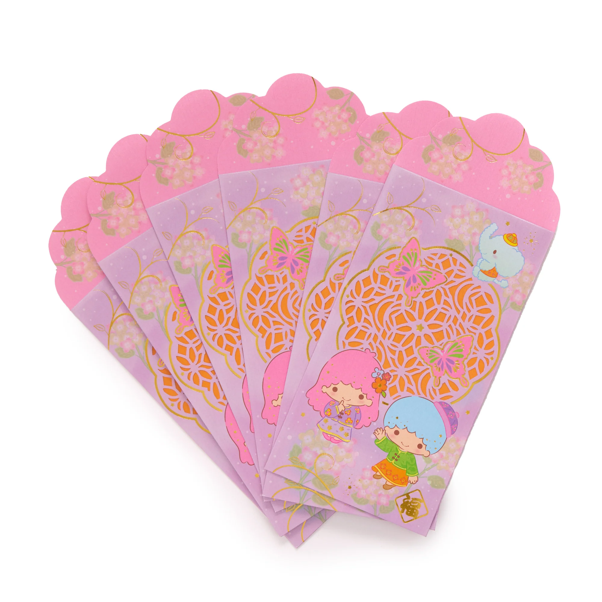 LittleTwinStars 6-pc Laser-Cut Enclosure Envelopes - Image 2