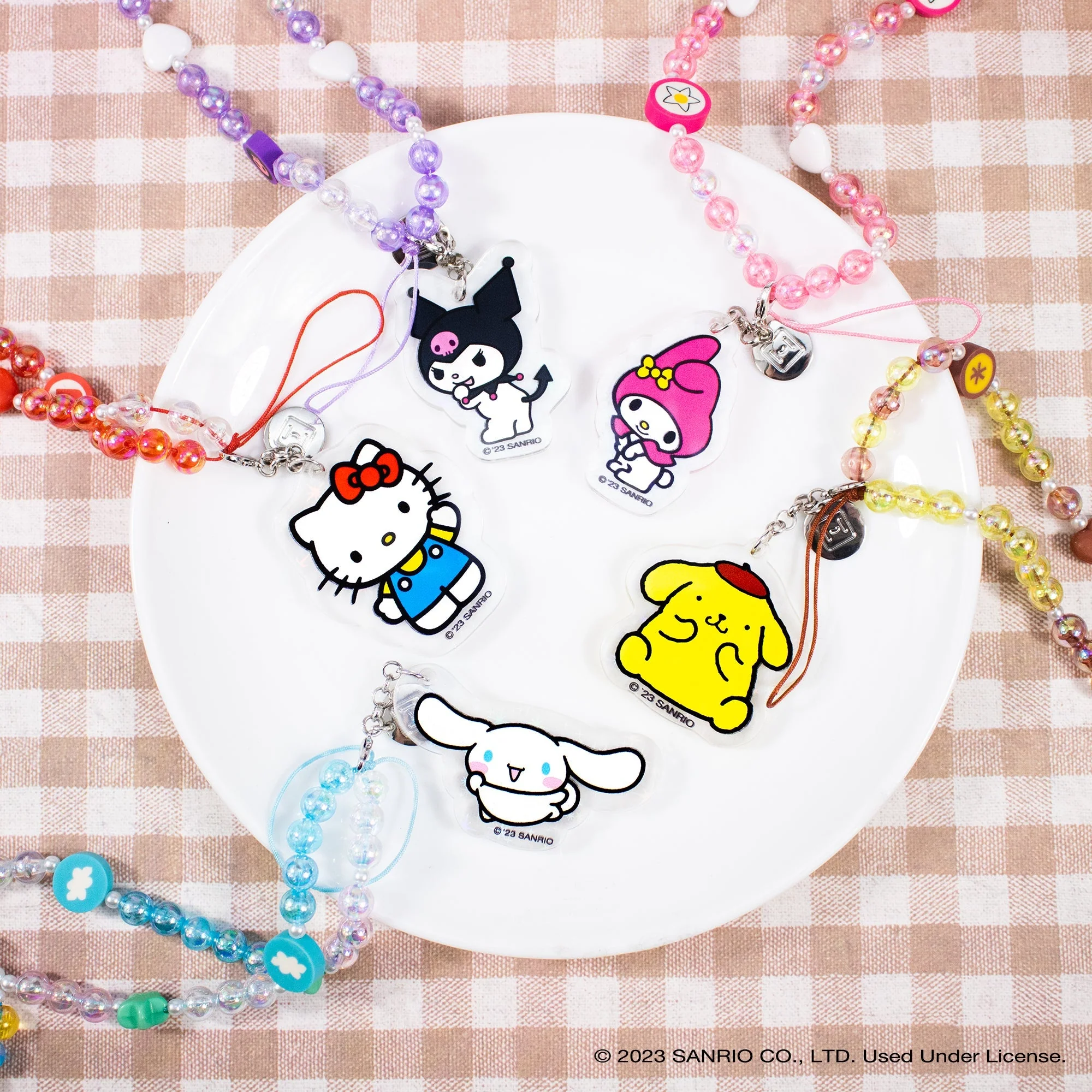 LittleTwinStars Beaded Charm Mobile Phone Wrist Strap - Image 7