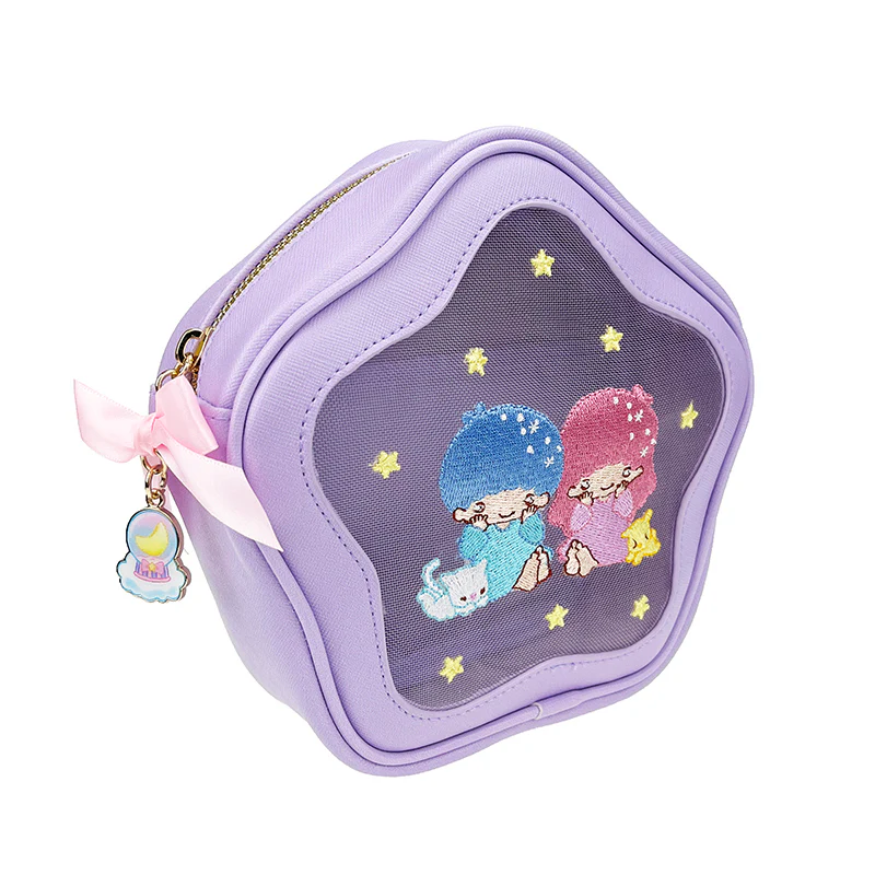 LittleTwinStars Mesh Zipper Pouch (Furry Friends Series) - Image 2