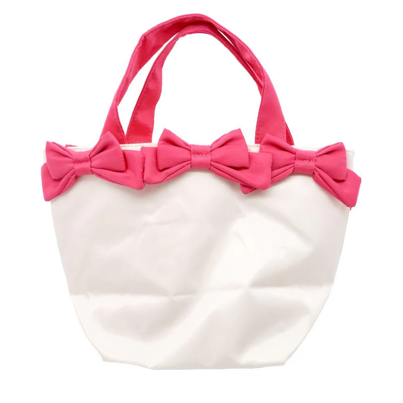 Marron Cream Tote Bag (Teddy Friend Series) - Image 3
