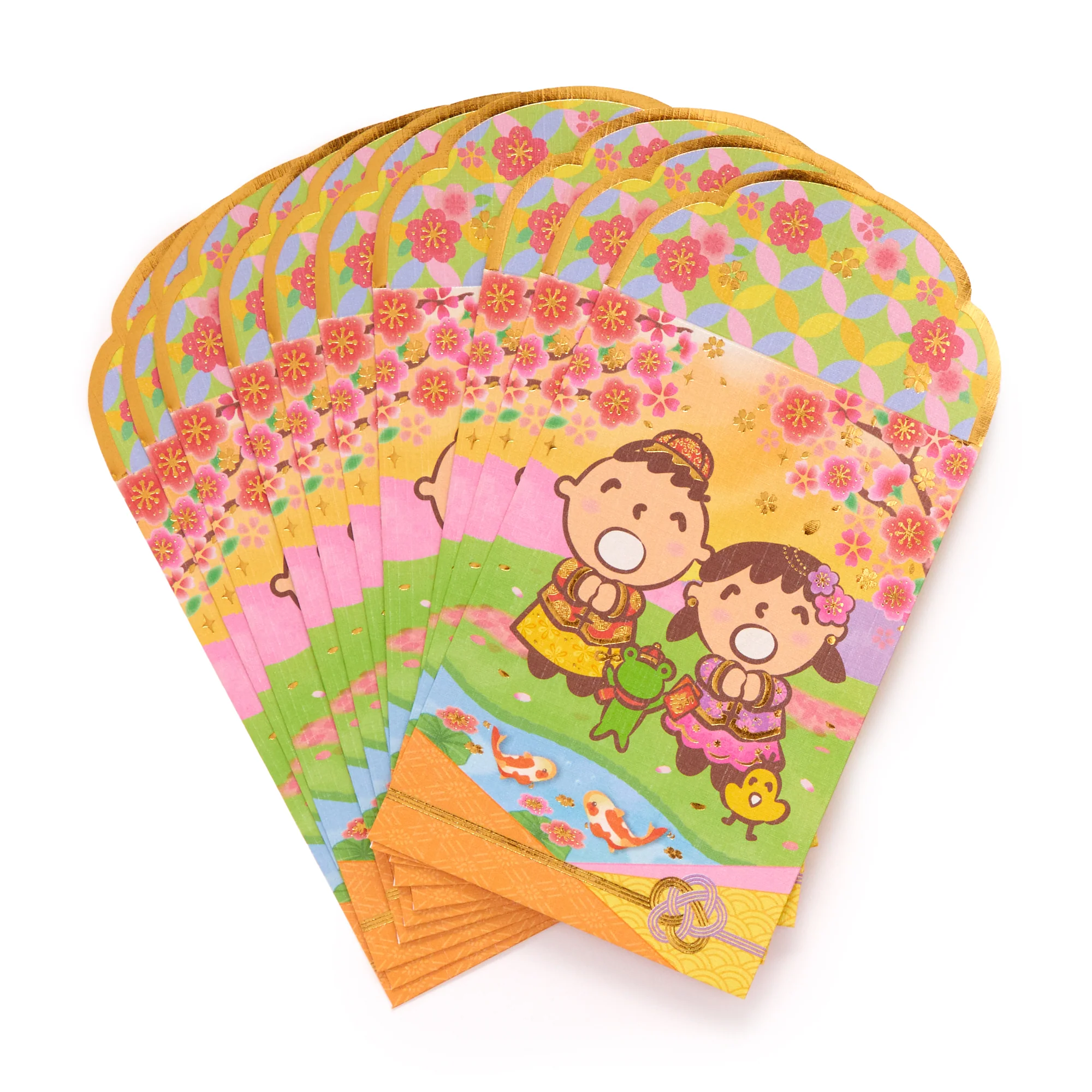 Minna No Tabbo 10-pc Enclosure Envelopes (Pearlescent) - Image 2