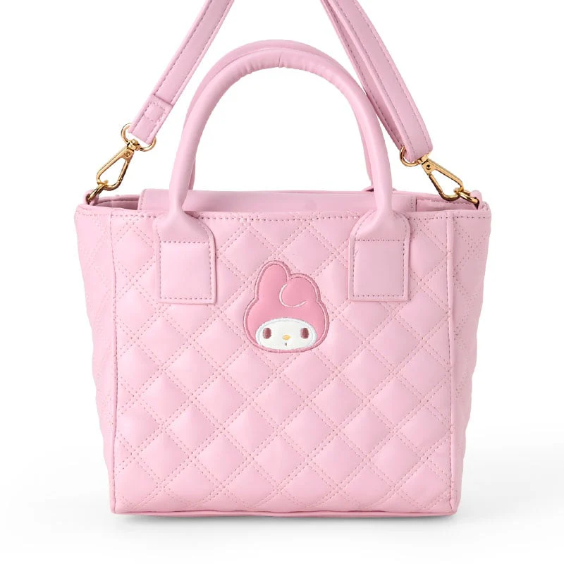 My Melody 2-Way Mini Quilted Tote Bag - Image 3