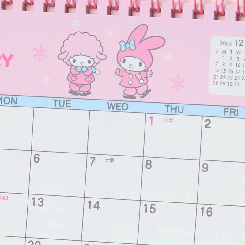 My Melody 2026 Desk Calendar - Image 3