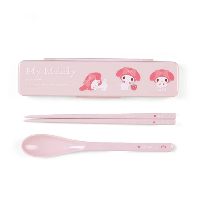My Melody Everyday Chopsticks & Spoon Set