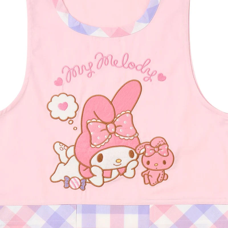 My Melody Gingham Pinafore Apron - Image 2