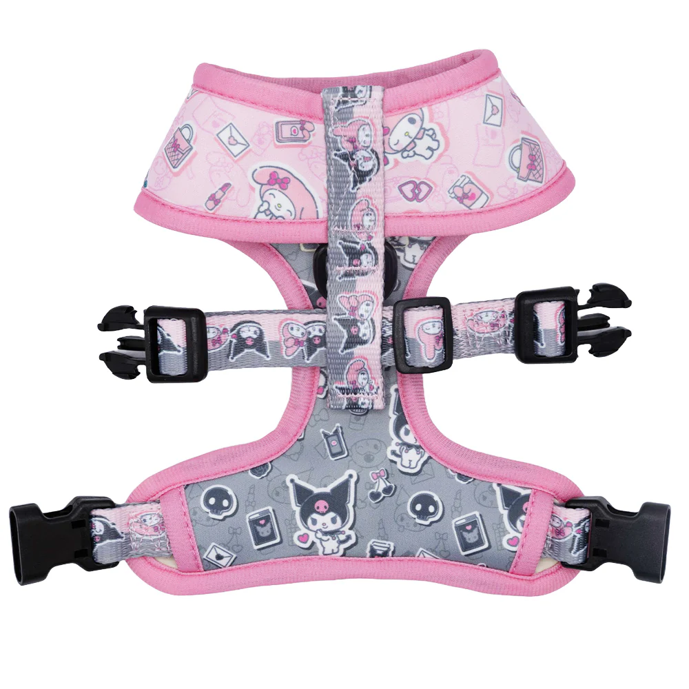 My Melody & Kuromi x Sassy Woof Reversible Dog Harness - Image 8
