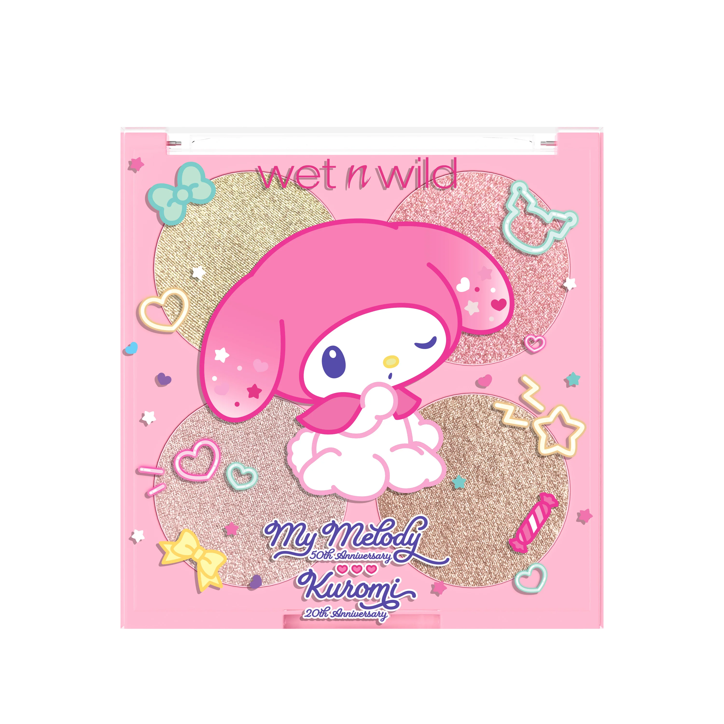 My Melody & Kuromi x Wet n Wild Face Quad (My Melody) - Image 3