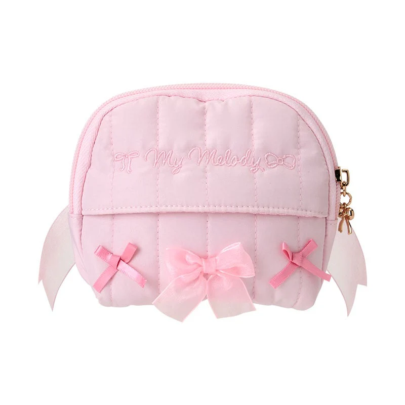 My Melody Mini Zipper Pouch (50th Anniv. Ribbon Series) - Image 3