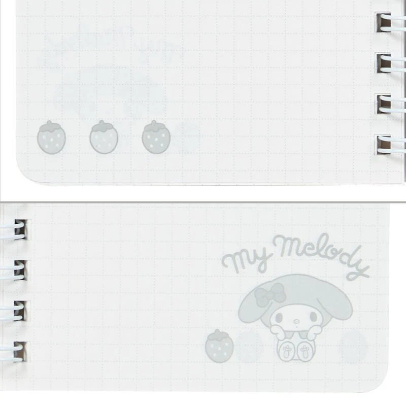 My Melody Slim Spiral Notebook (Elastic Closure) - Image 4