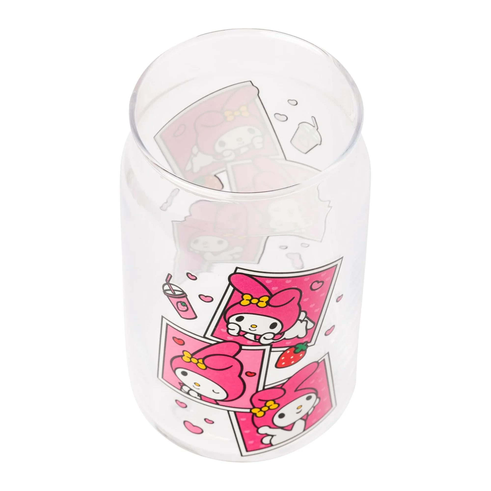 My Melody Snacks Bamboo Lidded Glass Tumbler - Image 8