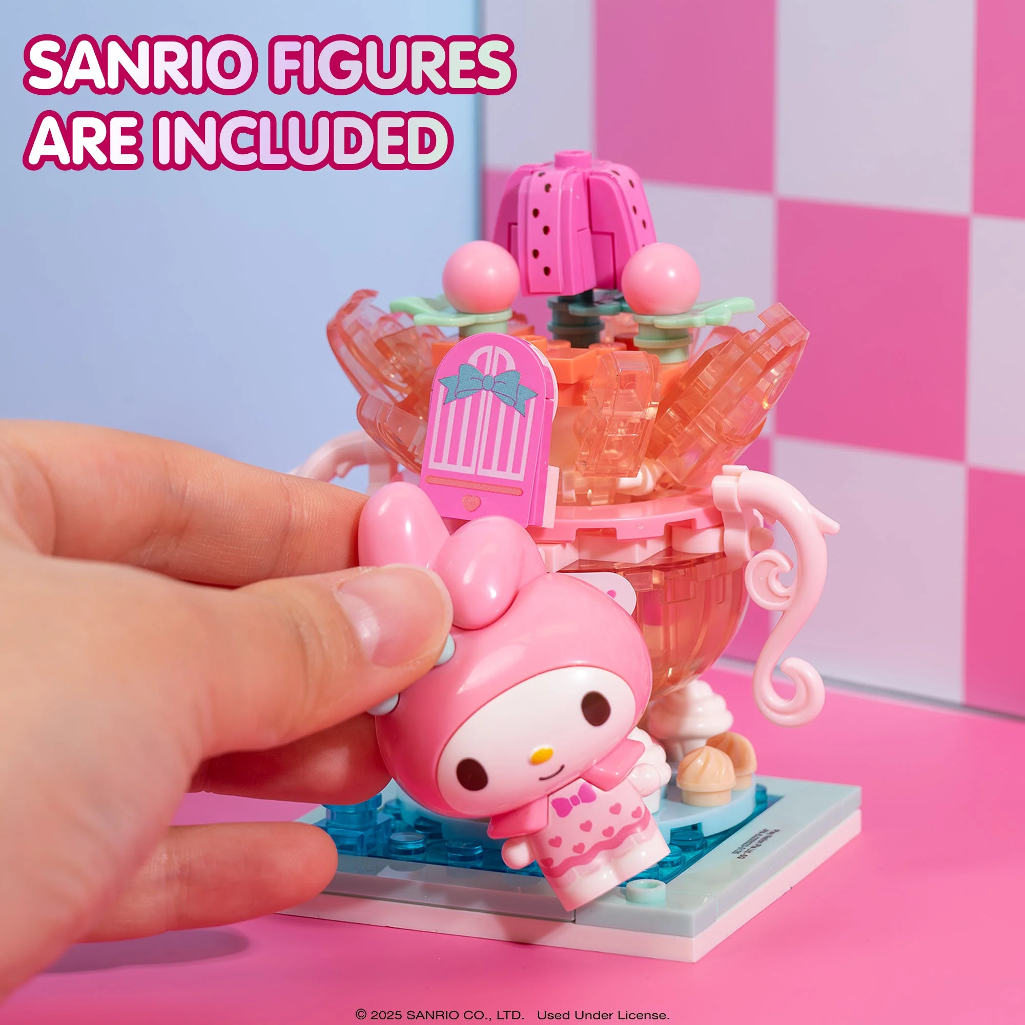 My Melody Summer Wunderland Mini Building Blocks (Teacup Sundae) - Image 4