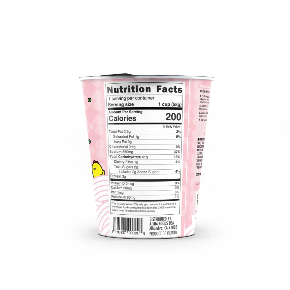 My Melody x A-SHA Pho Noodle Soup (Single Cup) - Image 3
