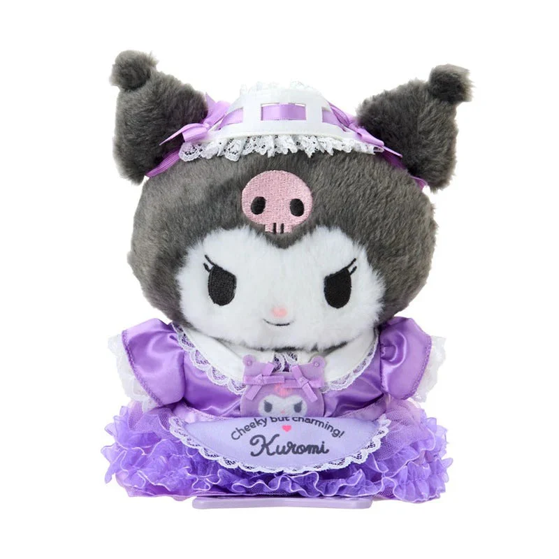 Pitatto Friends Plush Kuromi French Maid Outfit (Medium) - Image 2