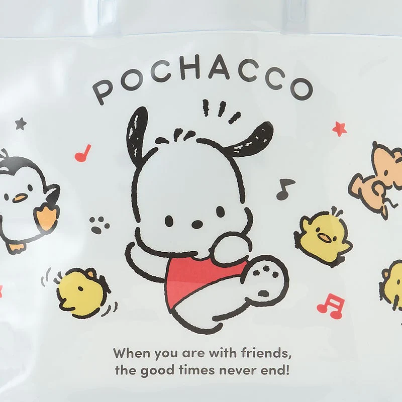 Pochacco Clear Vinyl Tote Bag - Image 2
