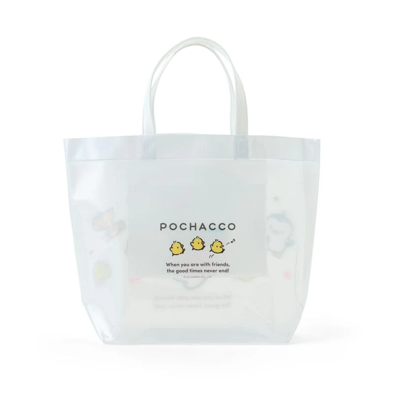 Pochacco Clear Vinyl Tote Bag - Image 3