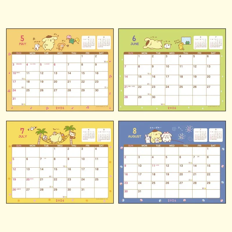 Pompompurin 2026 Desk Calendar - Image 10