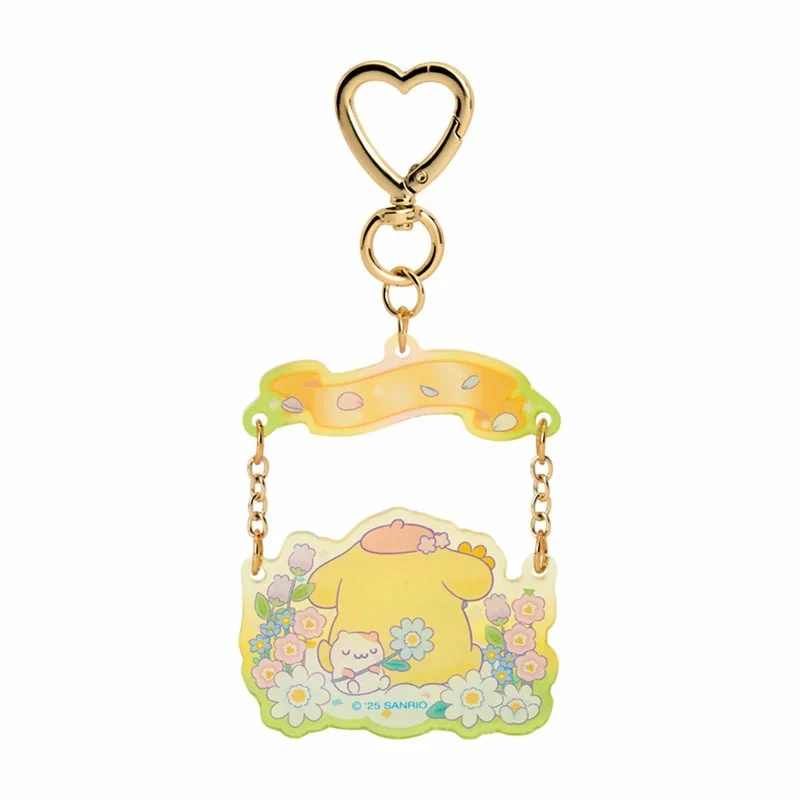 Pompompurin Acrylic Keychain (Everyone is the Star Series) - Image 3