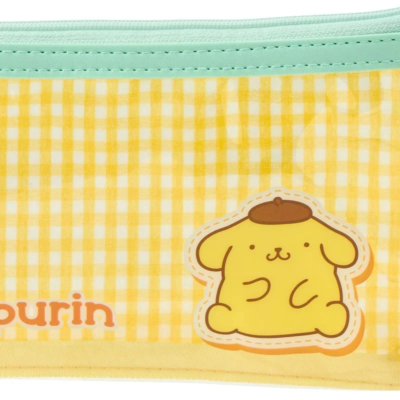 Pompompurin Gingham Pencil Pouch - Image 2