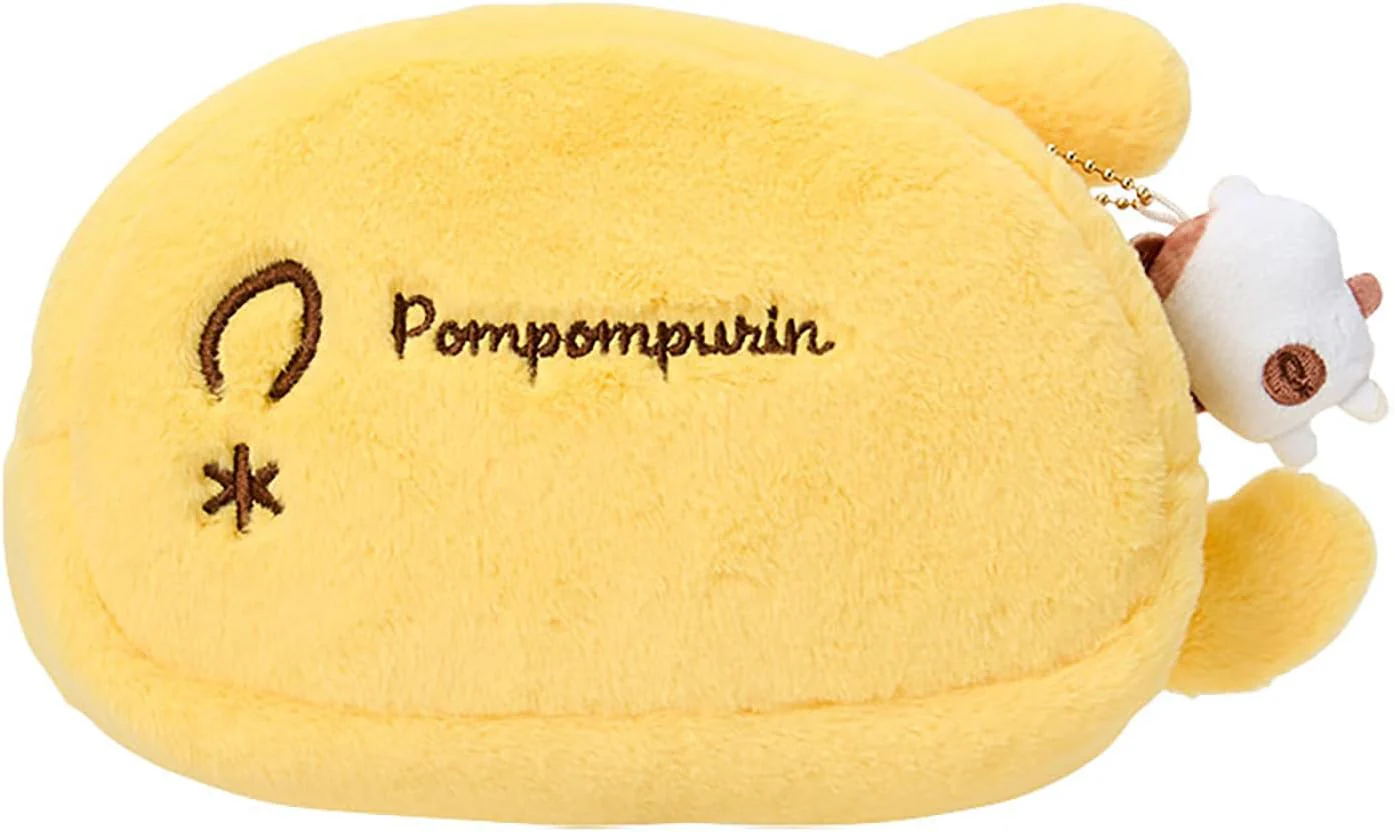 Pompompurin Mini Zipper Pouch (Friendship Time Series) - Image 6